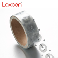 LX-N235 Free Sample Waterproof Ntag213 Nfc Rfid Tag Small Round Inlay Paper Roll Sticker Label